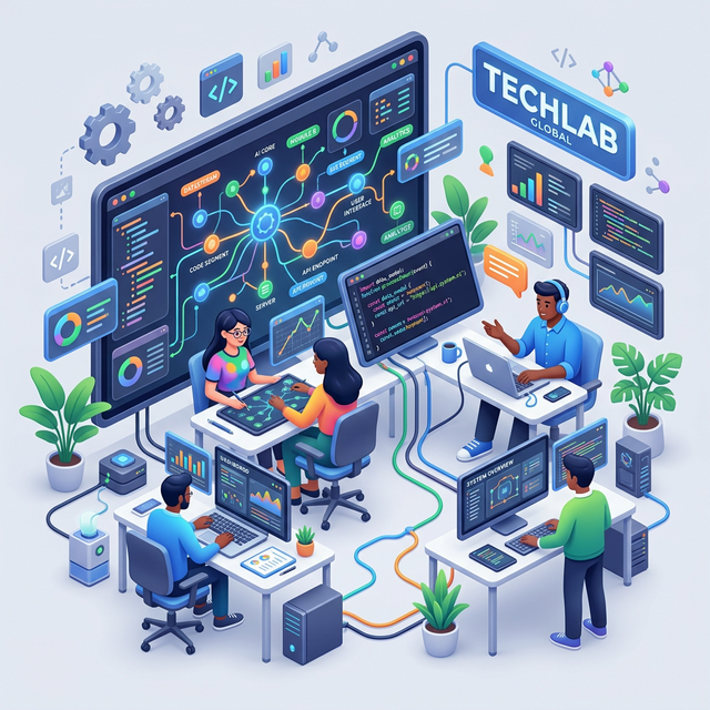 Software Development Illustration